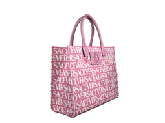 Versace Medusa Große Canvas-Tragetasche Babyrosa