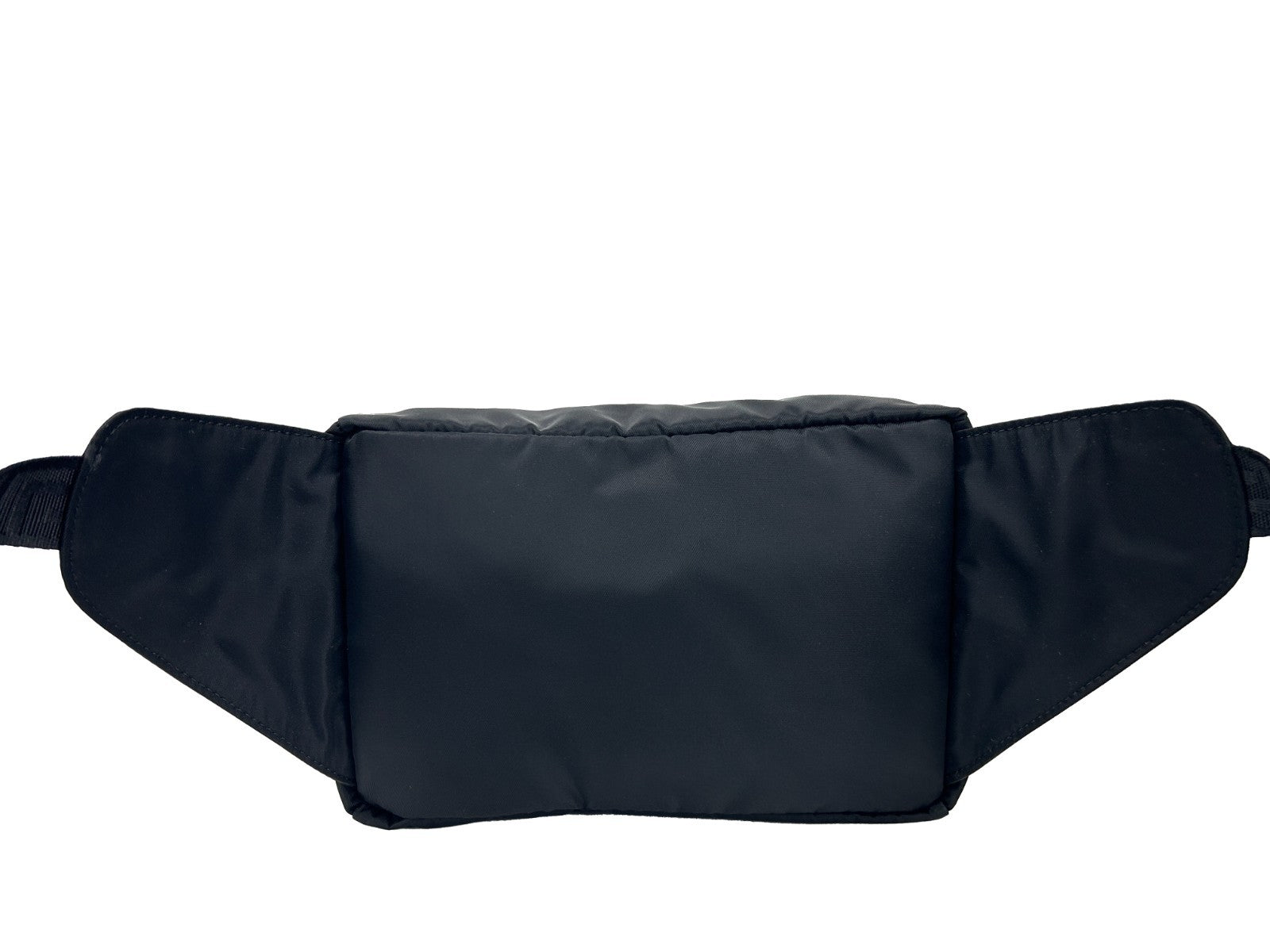 Versace Medusa Zwarte Nylon Riemtas Heuptasje Portemonnee
