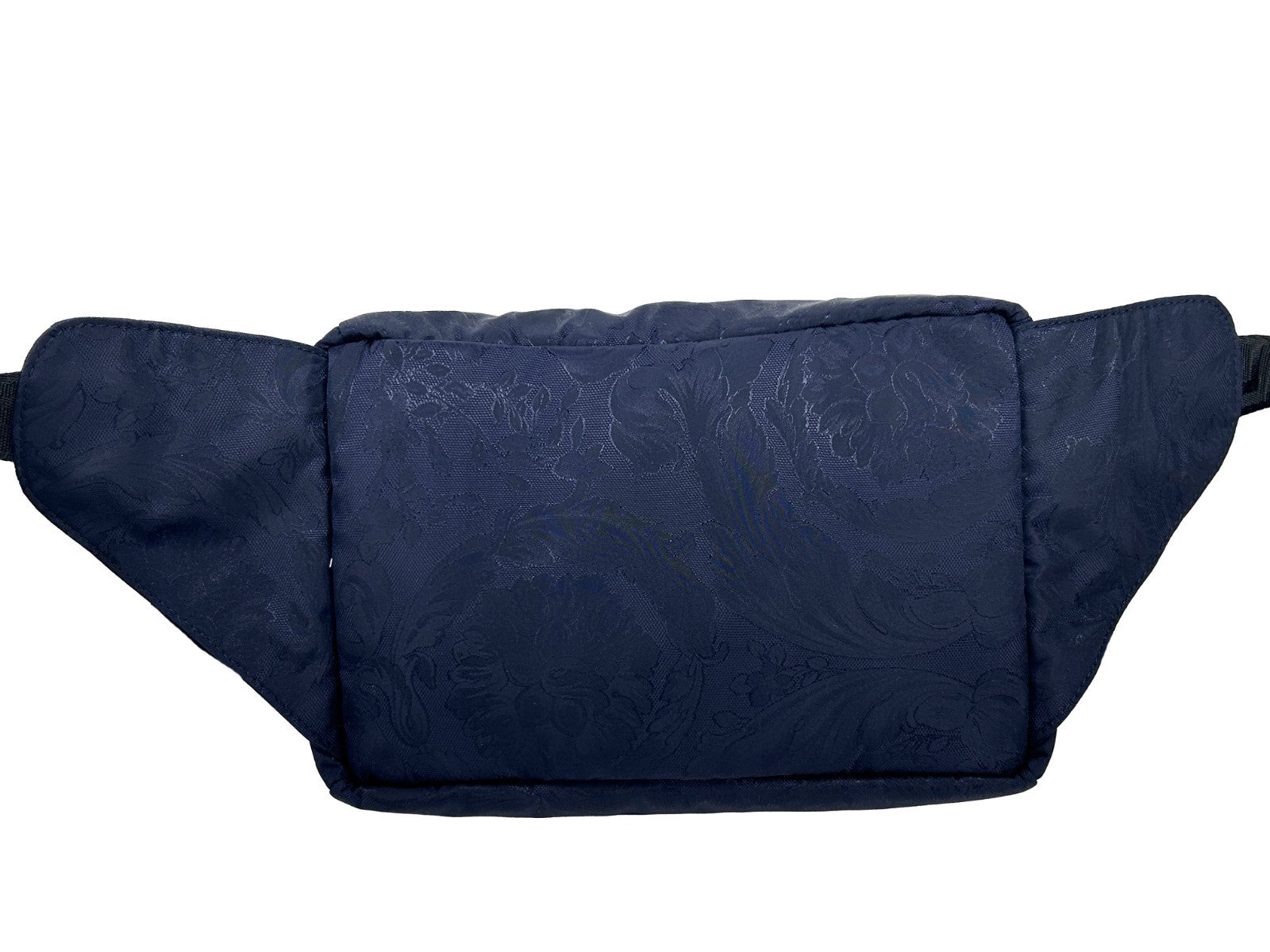 Versace Medusa Marineblauw Nylon Riemtas Heuptasje Buideltas