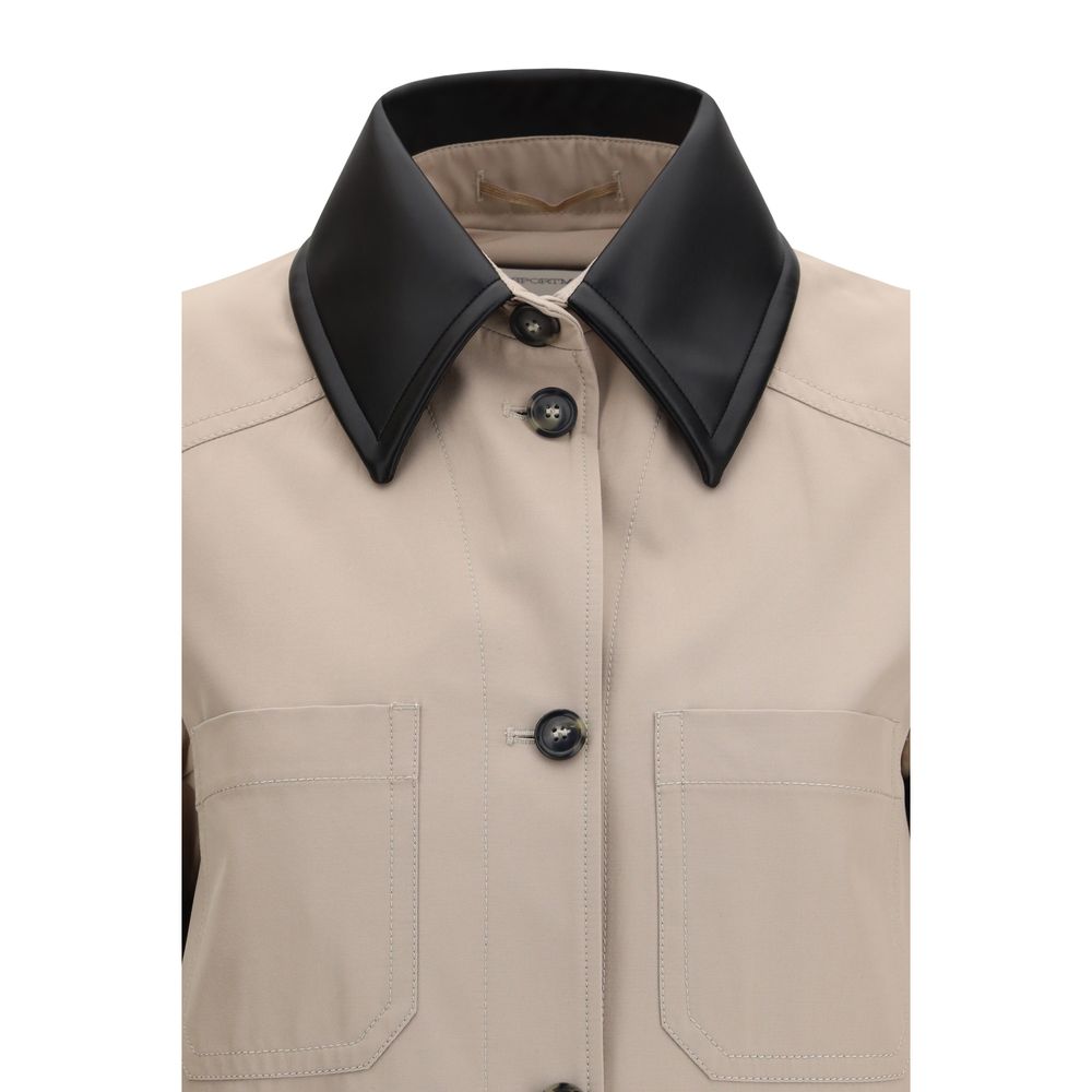 Max Mara Beige Polyestermantel