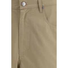 Moschino Beige Katoenen Bermuda
