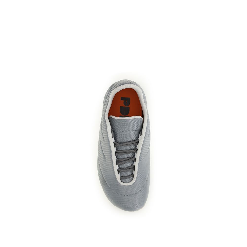 PDF Kanaal Grijze Polyester Sneakers