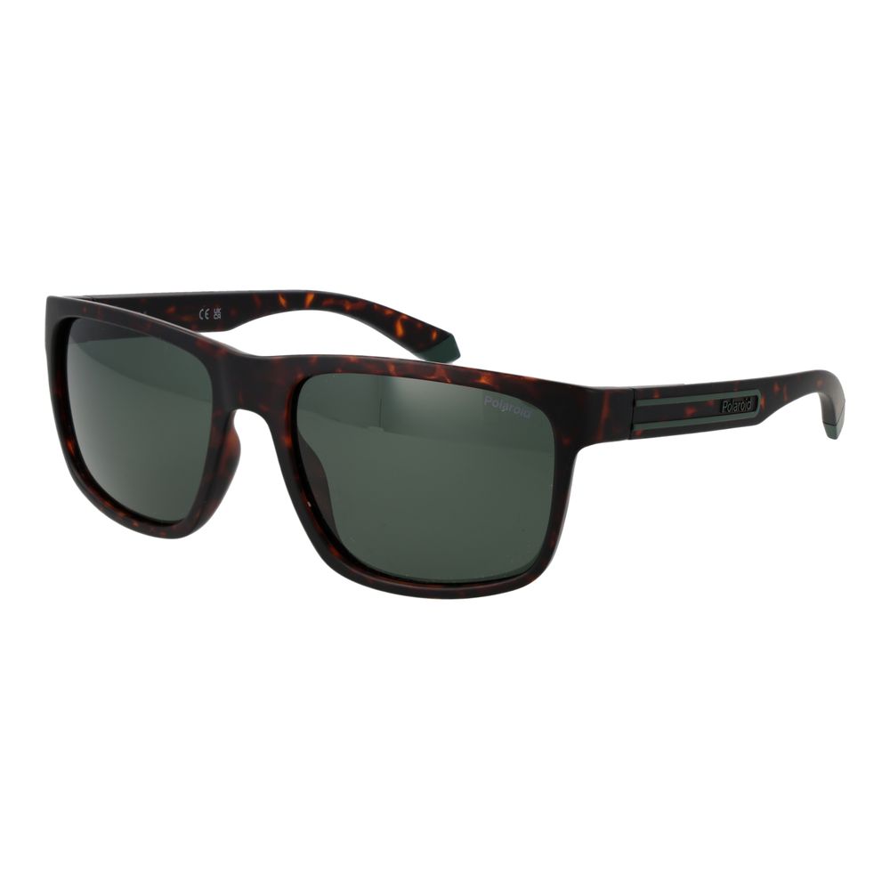 Polaroid Sonnenbrille aus braunem Kunststoff