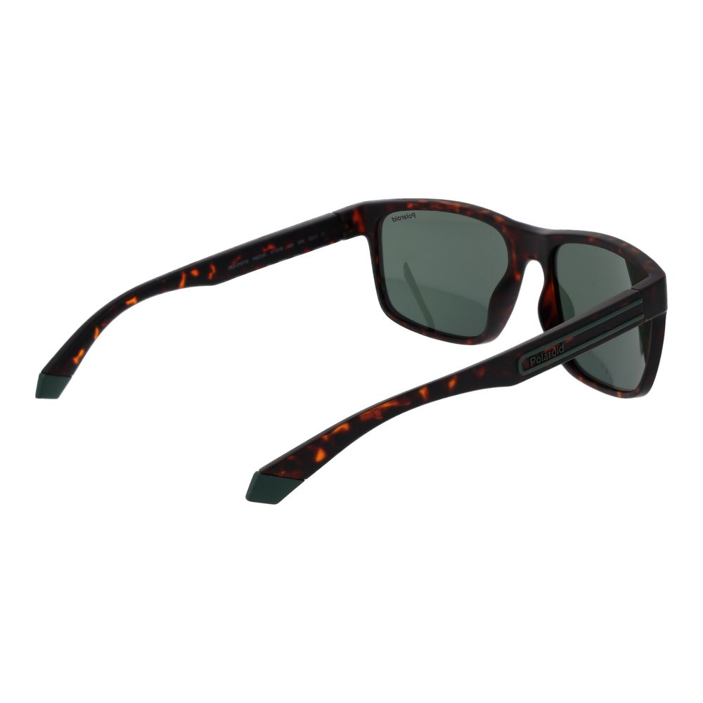 Polaroid Sonnenbrille aus braunem Kunststoff