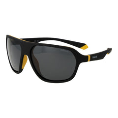 Schwarze Sonnenbrille aus Kunststoff von Polaroid