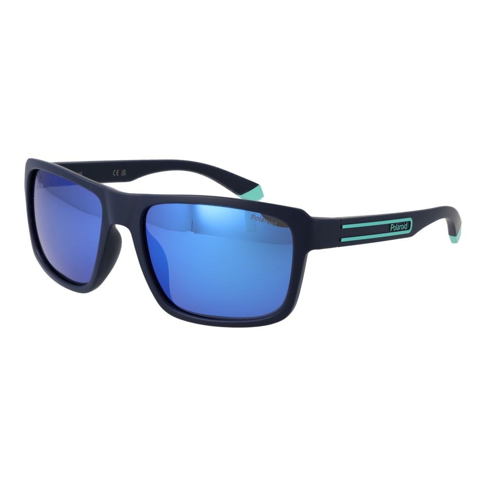 Polaroid Sonnenbrille aus blauem Kunststoff