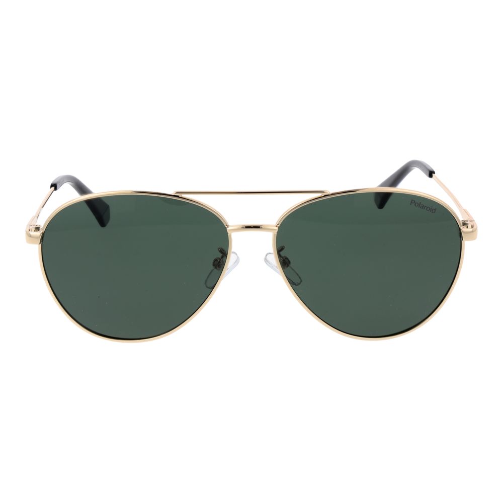 Polaroid Sonnenbrille aus goldenem Metall