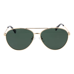 Polaroid Sonnenbrille aus goldenem Metall