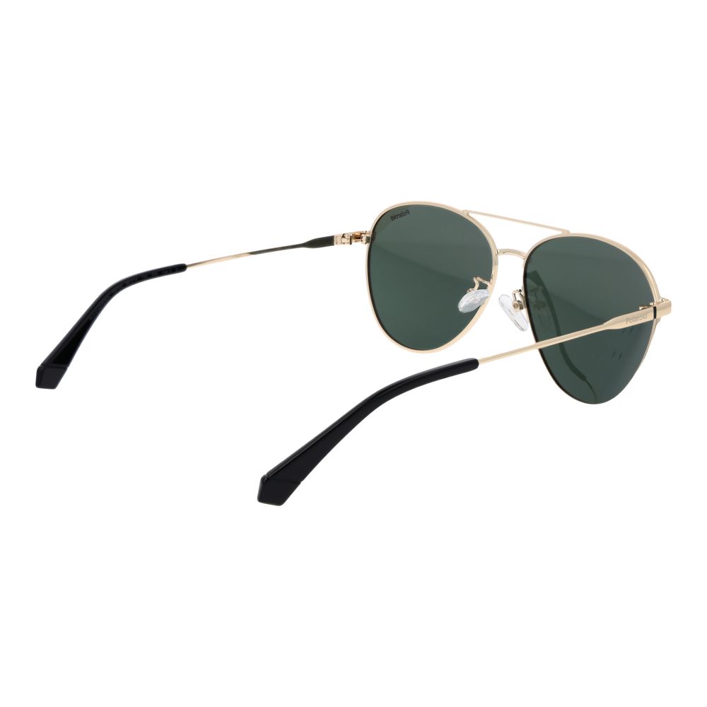 Polaroid Sonnenbrille aus goldenem Metall