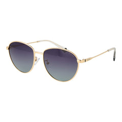 Polaroid – Sonnenbrille aus goldenem Edelstahl
