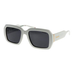 Polaroid Sonnenbrille aus weißem Kunststoff