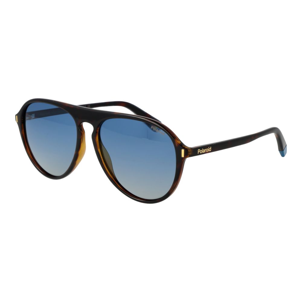 Polaroid Sonnenbrille aus braunem Kunststoff