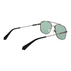 Polaroid Sonnenbrille aus grauem Metall