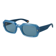 Polaroid Sonnenbrille aus blauem Kunststoff