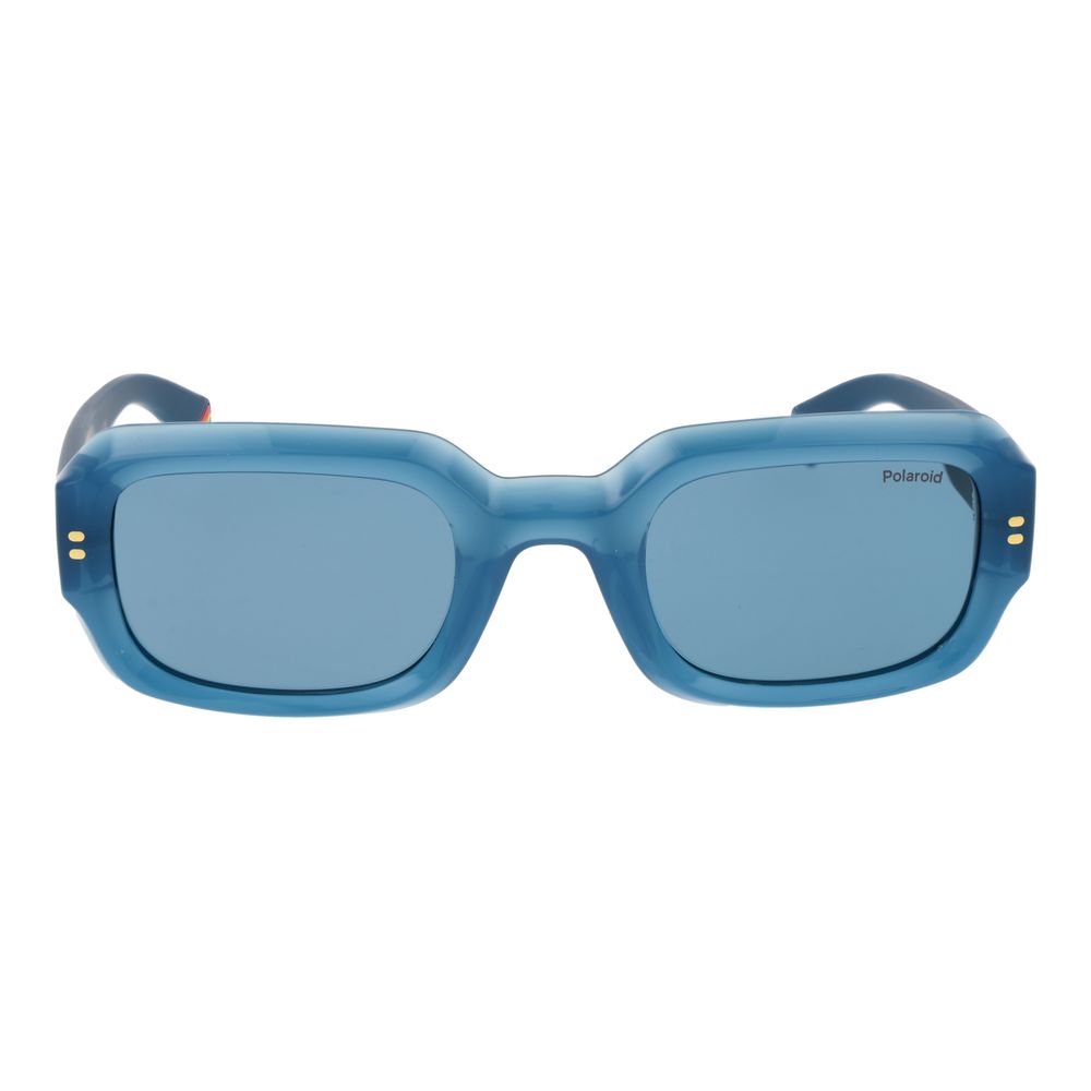 Polaroid Sonnenbrille aus blauem Kunststoff