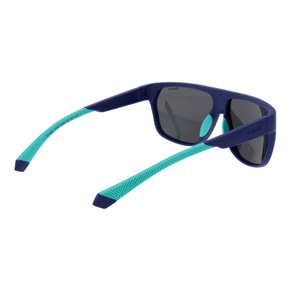 Polaroid Sonnenbrille aus blauem Kunststoff