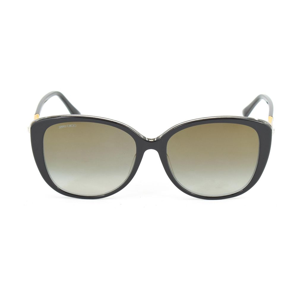 Jimmy Choo – Schwarze Acetat-Sonnenbrille
