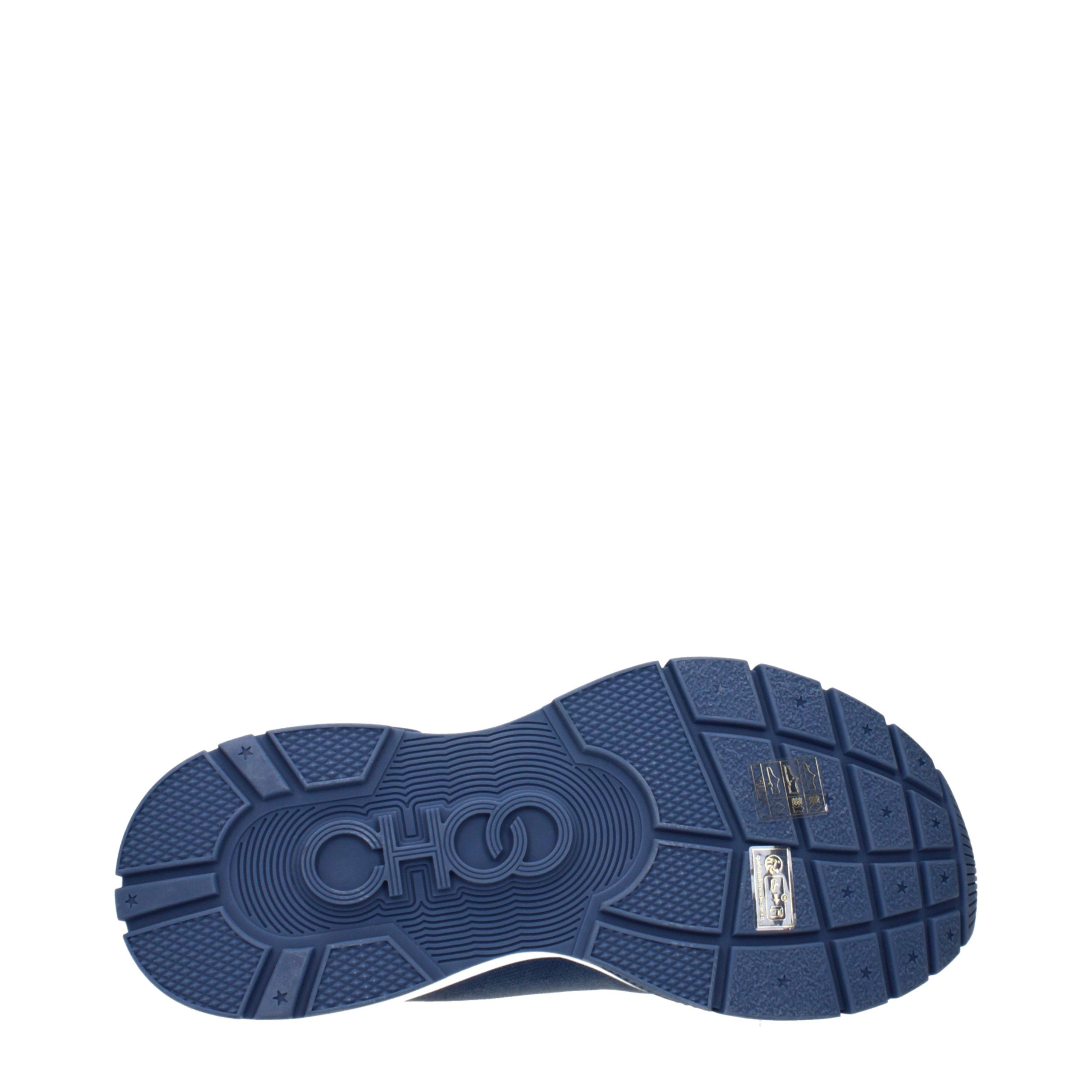Jimmy Choo Blauwe stoffen enkellaarzen