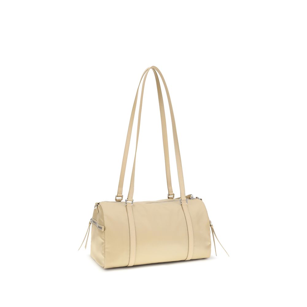 Prada Beige Polyamide Schoudertas