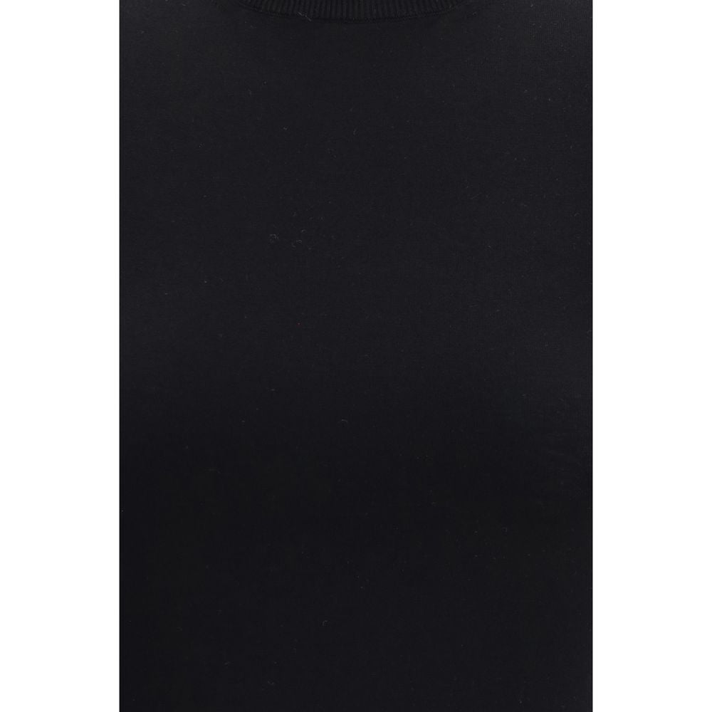 Max Mara Schwarzes Viskose-T-Shirt
