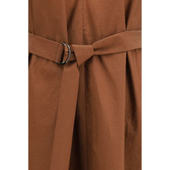 Brunello Cucinelli Bruine Polyamide Casual Jurk