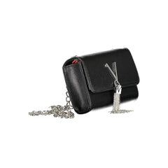 Mario Valentino Black Polyurethane Women Handbag