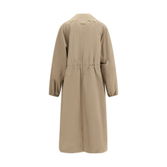 Fabiana Filippi Beige Polyester Trenchcoat