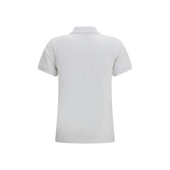 Maison Kitsuné Wit Katoenen Poloshirt