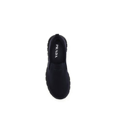 Prada Blue Fabric Sneakers