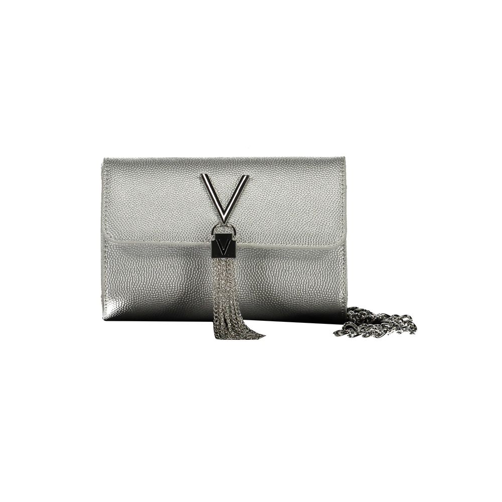 Mario Valentino Argento Polyurethan Damenhandtasche