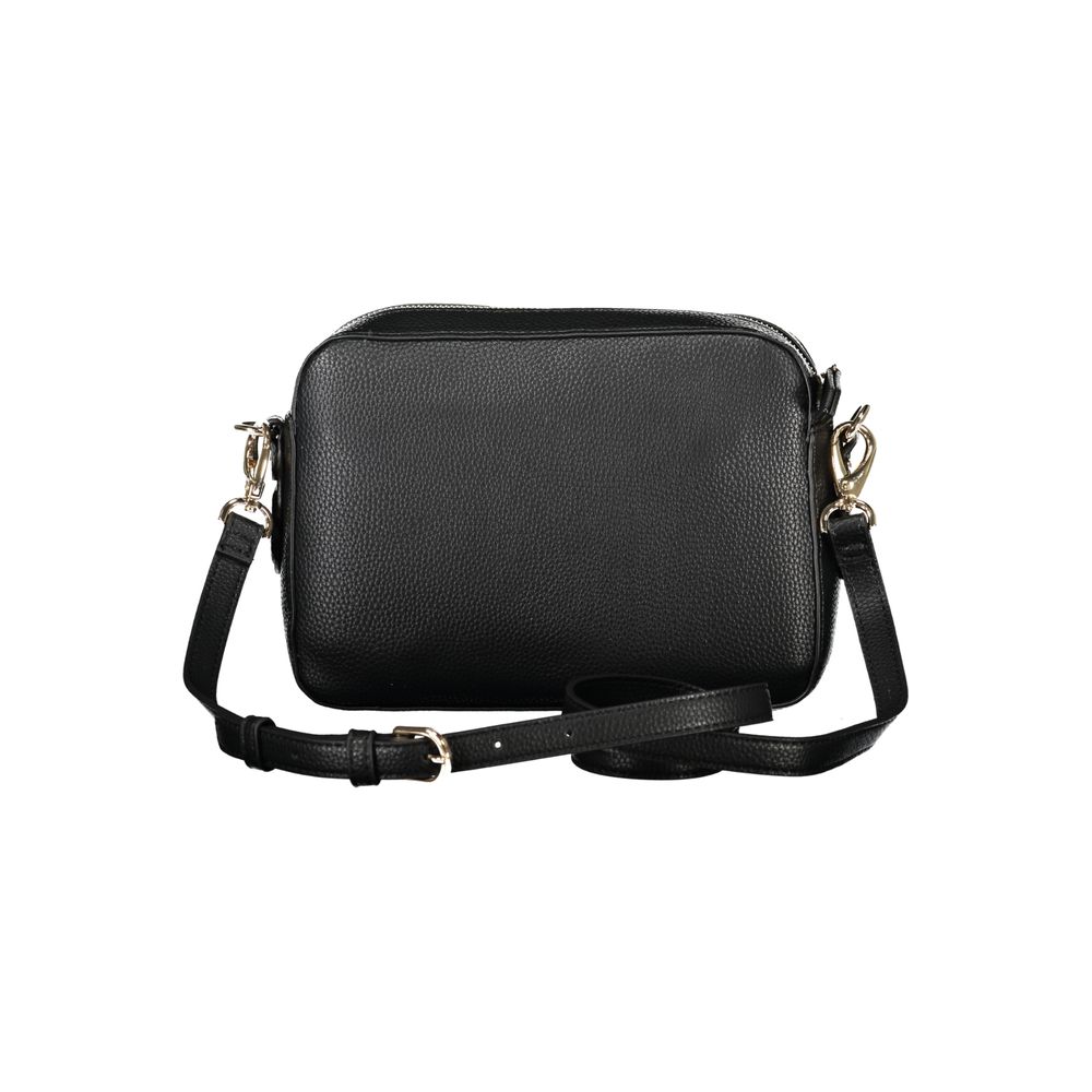 Mario Valentino Nero Polyurethan Damenhandtasche