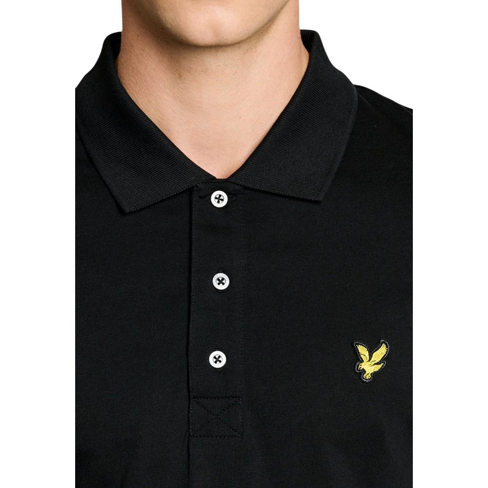 Lyle & Scott Schwarzes Baumwollhemd