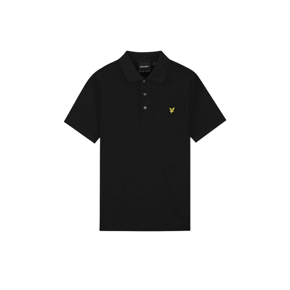 Lyle & Scott Schwarzes Baumwollhemd