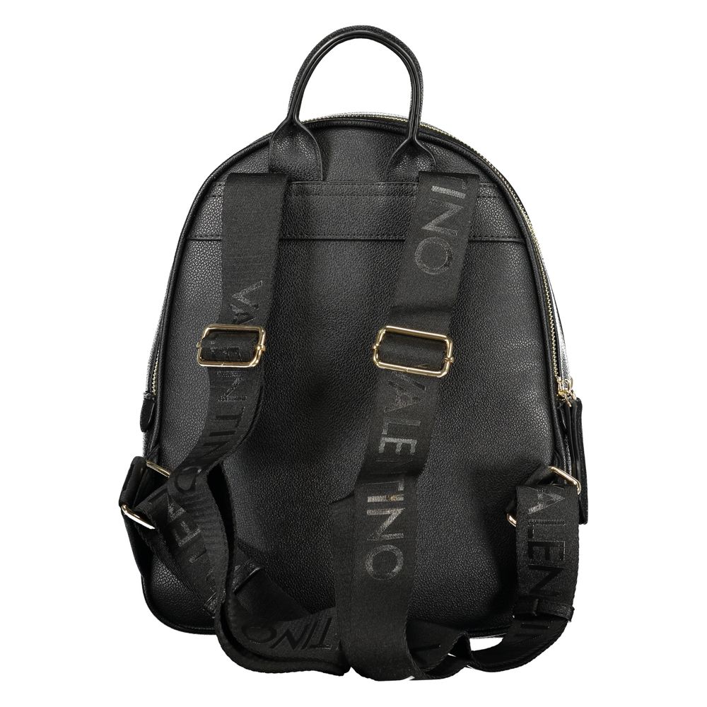 Mario Valentino Nero Polyurethan Damen Rucksack