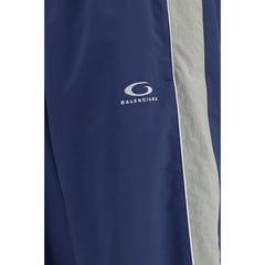 Balenciaga Blue Polyester Joggers (Workout Pants)