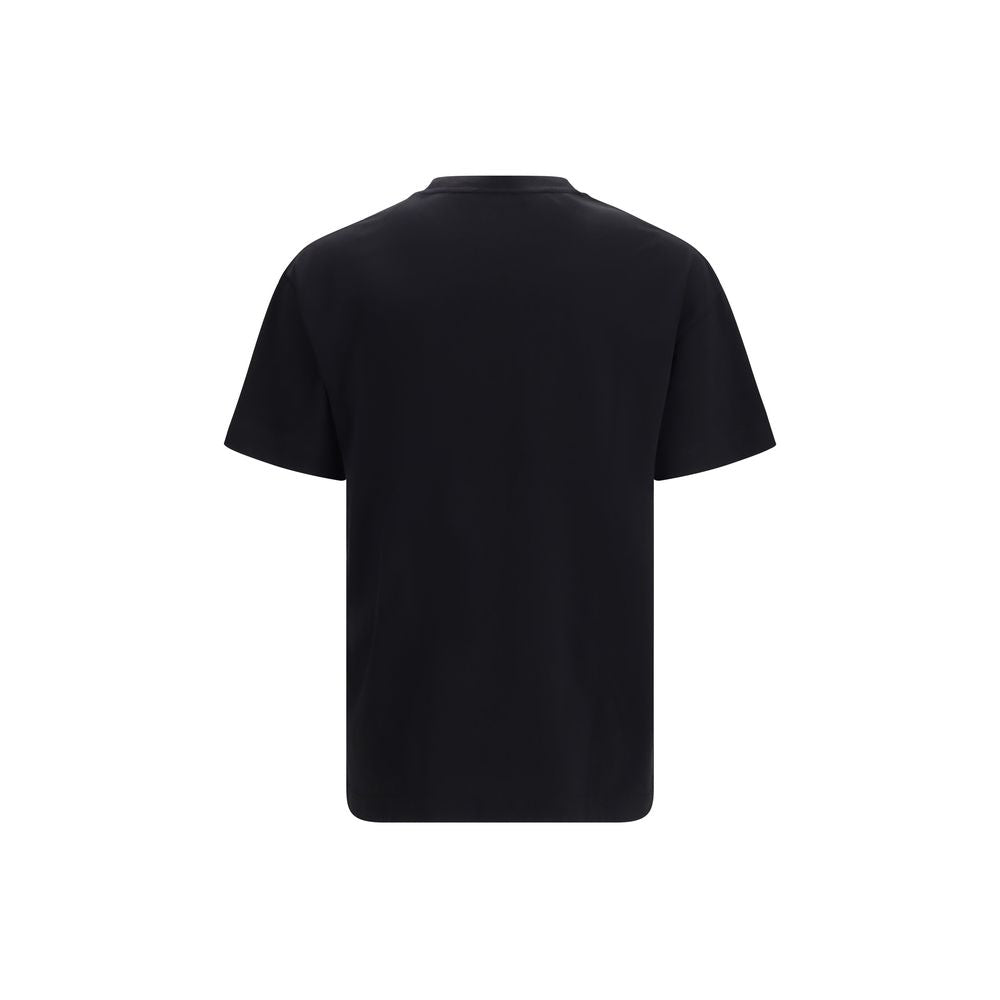 Palm Angels Schwarzes Baumwoll-T-Shirt