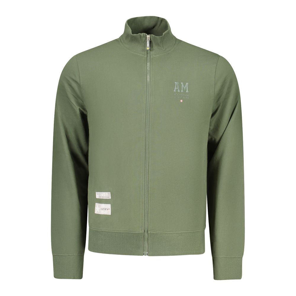 Accademia Militare Grünes Baumwoll-Herren-Sweatshirt