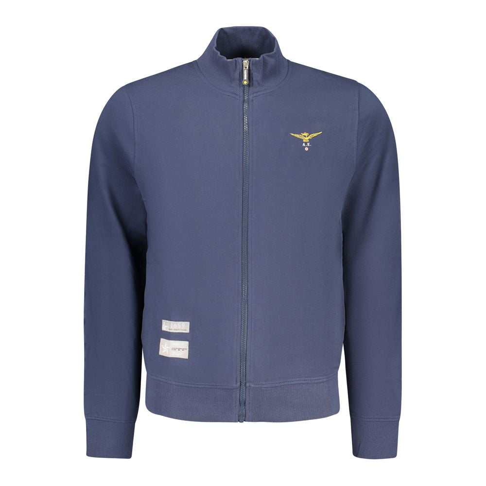 Accademia Militare Marineblaues Baumwoll-Sweatshirt