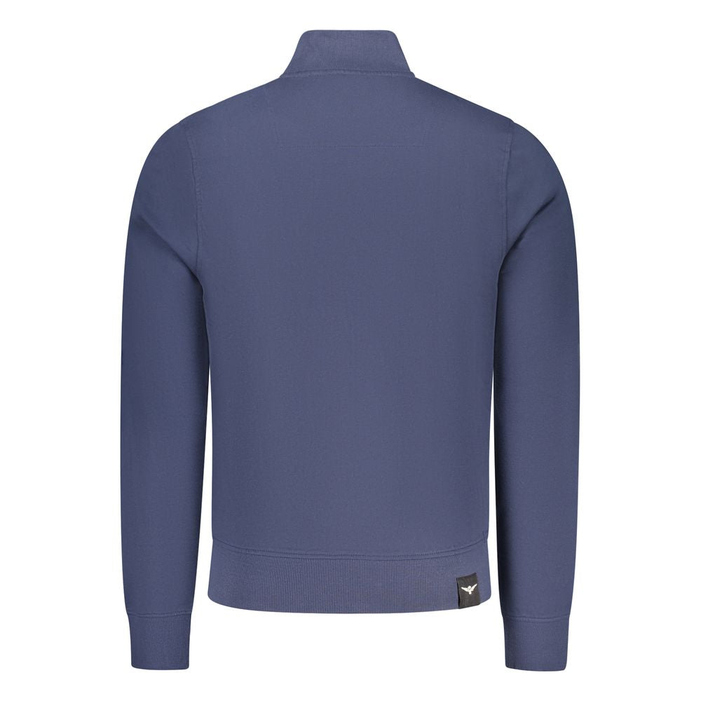 Accademia Militare Marineblaues Baumwoll-Sweatshirt