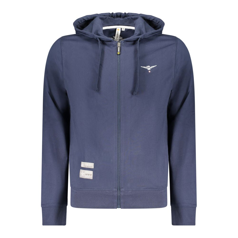 Accademia Militare Herren-Sweatshirt aus schwarzer Baumwolle