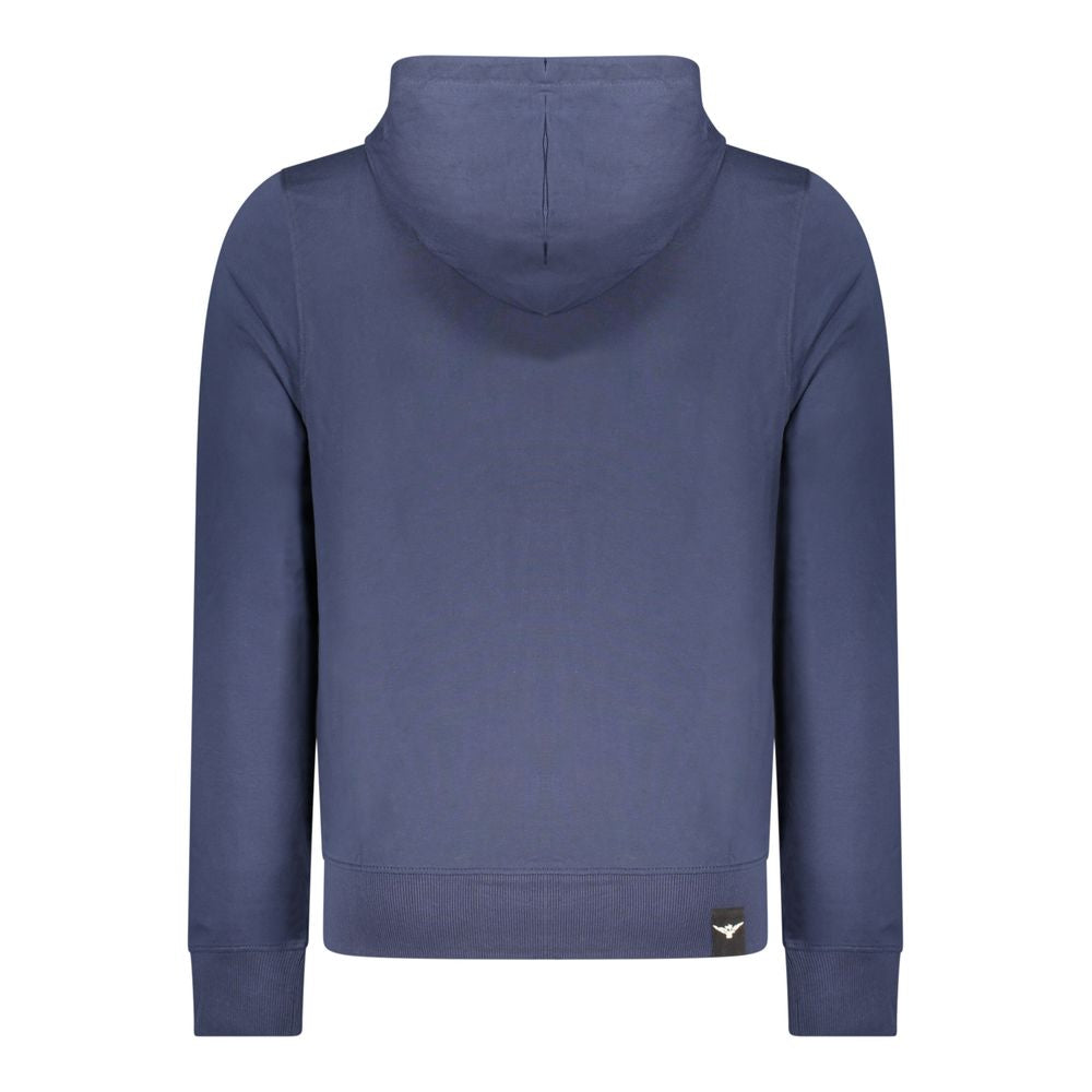 Accademia Militare Herren-Sweatshirt aus schwarzer Baumwolle