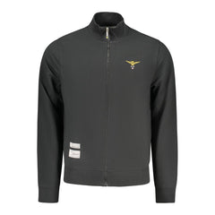 Accademia Militare Herren-Sweatshirt aus schwarzer Baumwolle