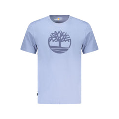 Timberland Blaues Baumwoll-T-Shirt für Herren