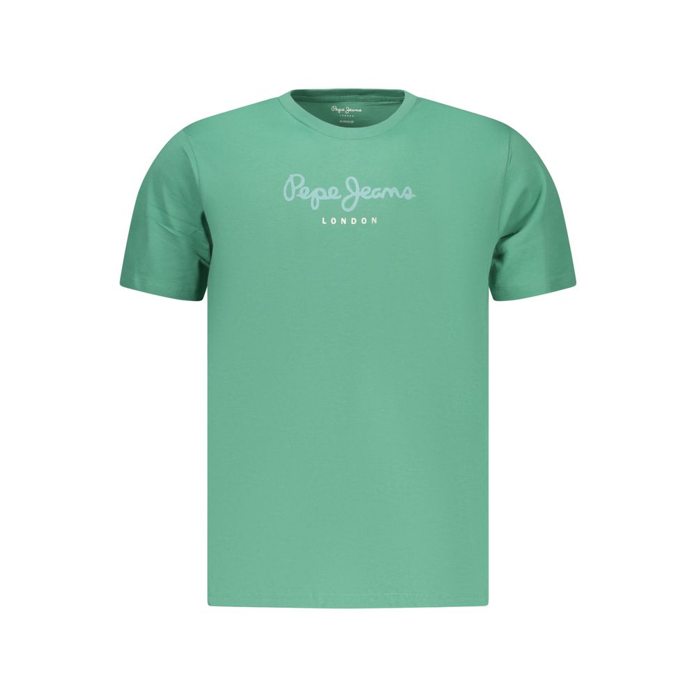 Pepe Jeans Verde Herren T-Shirt aus Baumwolle