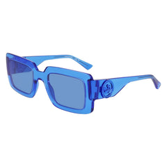 Longchamp Blauwe Injected Zonnebril