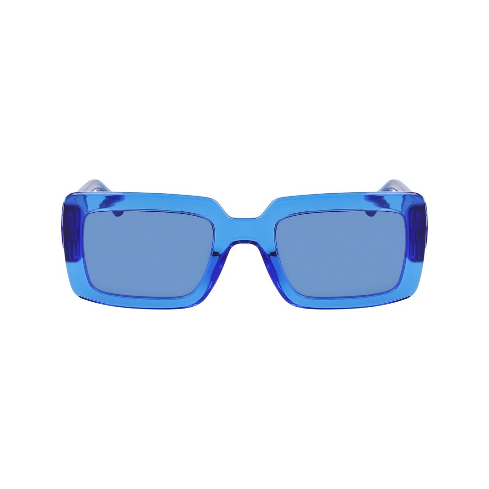 Longchamp Blauwe Injected Zonnebril