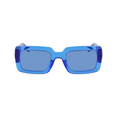 Longchamp Blauwe Injected Zonnebril