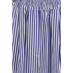 Max Mara Blue Cotton Pants