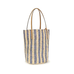Valentino Garavani Blauwe Raffia Tas