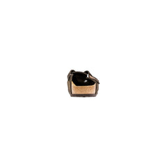 Birkenstock Brown Suede Leather Slippers